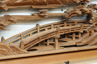 Deeply carved transom EZ2730ab