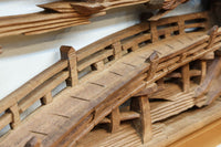 Deeply carved transom EZ2730ab