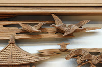 Deeply carved transom EZ2730ab