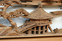 Deeply carved transom EZ2730ab