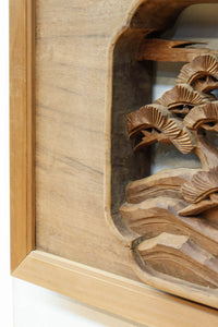 Deeply carved transom EZ2730ab