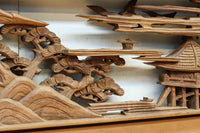 Deeply carved transom EZ2730ab