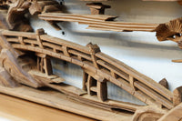 Deeply carved transom EZ2730ab