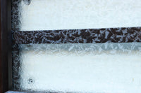 色ガラスがアクセントになるモダンデザインが素敵なガラス入り小型欄間 EZ2748ab 在庫(a:1 b:1)枚