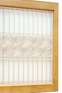 Small carved Ranma with glass EZ2781ab