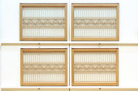 Small carved Ranma with glass EZ2781ab