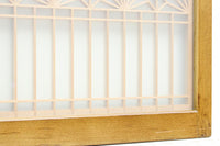 Small carved Ranma with glass EZ2781ab