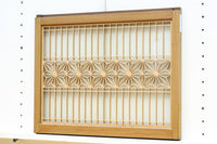 Small carved Ranma with glass EZ2781ab