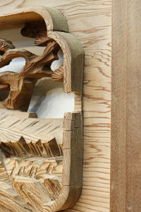 Deeply carved Ranma EZ2782ab