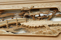 Deeply carved Ranma EZ2782ab