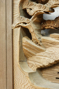 Deeply carved Ranma EZ2782ab