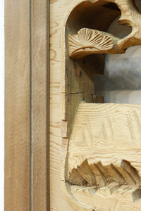 Deeply carved Ranma EZ2782ab