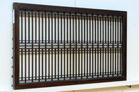 升格子の帯装飾で和の面持ちある小型縦繁欄間 EZ2788 在庫1枚