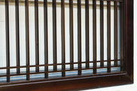 升格子の帯装飾で和の面持ちある小型縦繁欄間 EZ2788 在庫1枚