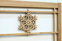 桜亀甲の組子細工が映える小型欄間 EZ2789ab 在庫(a:1 b:1)枚