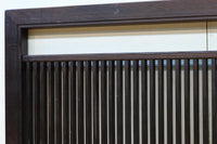 端然と並ぶ縦格子が映える小型欄間 EZ2790 在庫2枚