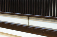 端然と並ぶ縦格子が映える小型欄間 EZ2790 在庫2枚