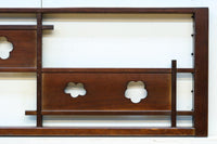 花柄透かし模様が可愛らしい小型欄間 EZ2791 在庫(a:1 b:1)枚