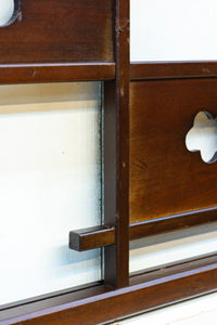 花柄透かし模様が可愛らしい小型欄間 EZ2791 在庫(a:1 b:1)枚