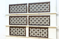 蜀江組子が全面に浮かぶ小型欄間 EZ2796ab 在庫(a:4 b:2)枚