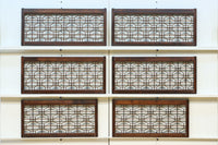 蜀江組子が全面に浮かぶ小型欄間 EZ2796ab 在庫(a:4 b:2)枚