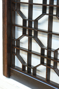 蜀江組子が全面に浮かぶ小型欄間 EZ2796ab 在庫(a:4 b:2)枚