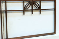 シンプルな中に七宝組子装飾が映える小型欄間素材 EZ2804b 在庫4枚