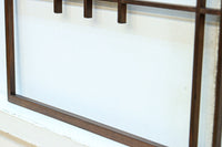 シンプルな中に七宝組子装飾が映える小型欄間素材 EZ2804b 在庫4枚