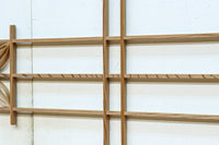 シンプルデザイン!!七宝組子装飾で風情ある小型欄間素材 EZ2805a 在庫4枚