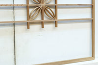 シンプルデザイン!!七宝組子装飾で風情ある小型欄間素材 EZ2805a 在庫4枚