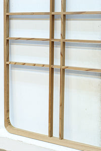 シンプルデザイン!!七宝組子装飾で風情ある小型欄間素材 EZ2805b 在庫4枚