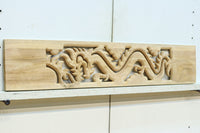 軽やかな龍の姿で愛嬌あるレリ-フ調彫刻飾り EZ2806 在庫5枚