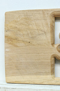 蔦をモチーフにしたユニークな模様を描いたレリ-フ調彫刻飾り EZ2808 在庫5枚