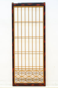 美しい朱漆枠の上品な書院 EZ2817 在庫4枚