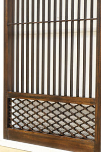 松皮菱格子を添えた落ち着きある書院 EZ2819 在庫4枚