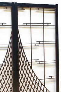 投網を描いたモダンな雰囲気の書院セット EZ2821 在庫2枚1組