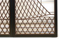 投網を描いたモダンな雰囲気の書院セット EZ2821 在庫2枚1組