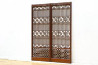 蜀江と香図の幾何学模様が見応えのある書院 EZ2822 在庫2枚