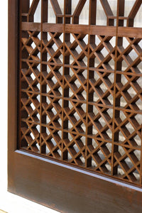 蜀江と香図の幾何学模様が見応えのある書院 EZ2822 在庫2枚