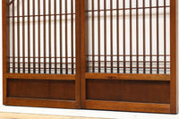 富士の頂をシンプルに描いた書院セット EZ2825 在庫2枚1組