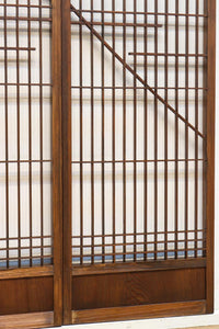 富士の頂をシンプルに描いた書院セット EZ2825 在庫2枚1組