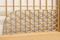 富士の頂と投網装飾が引き立つ風景を描いた書院セット EZ2826 在庫4枚1組