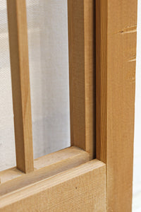 富士の頂と投網装飾が引き立つ風景を描いた書院セット EZ2826 在庫4枚1組