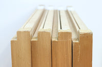 富士の頂と投網装飾が引き立つ風景を描いた書院セット EZ2826 在庫4枚1組