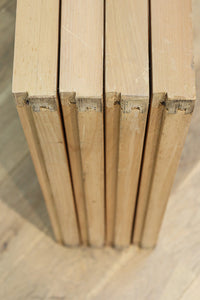 富士の頂と投網装飾が引き立つ風景を描いた書院セット EZ2826 在庫4枚1組