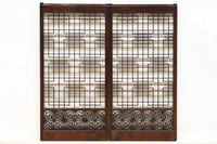 稀少サイズ‼︎ 香図と角麻組子で格調ある雰囲気纏う書院 EZ2829 在庫2枚