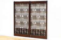 稀少サイズ‼︎ 香図と角麻組子で格調ある雰囲気纏う書院 EZ2829 在庫2枚