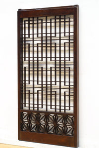 稀少サイズ‼︎ 香図と角麻組子で格調ある雰囲気纏う書院 EZ2829 在庫2枚