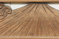 雄大で美しい富士の姿を描いた壮観な欄間 EZ2832 在庫1枚