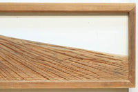 雄大で美しい富士の姿を描いた壮観な欄間 EZ2832 在庫1枚